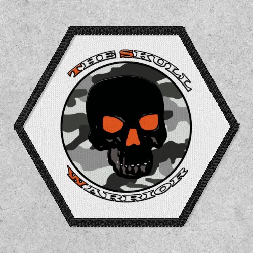 The skull warrior  patch
