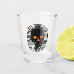 The skull warrior shot glass