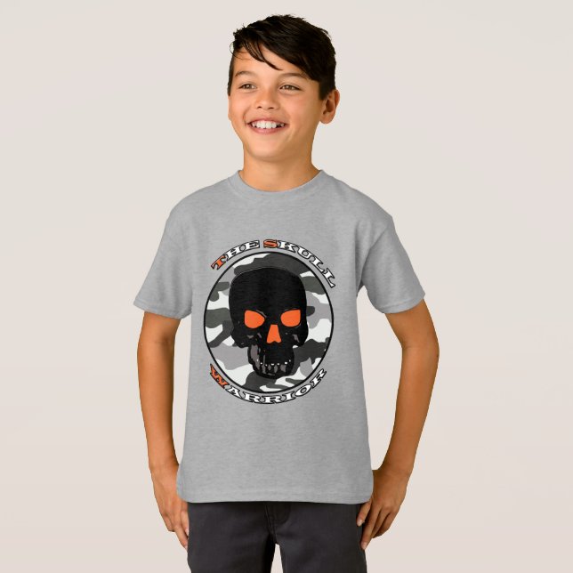 The skull warrior  T-Shirt (Front Full)
