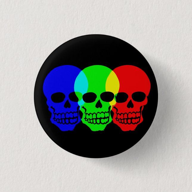 The Skulls Button (Front)