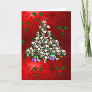 The Skulls of Christmas Holiday Card