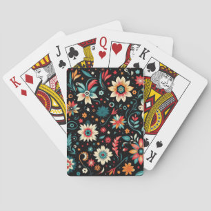 the sky blue of Mexico sings salsa Poker Cards