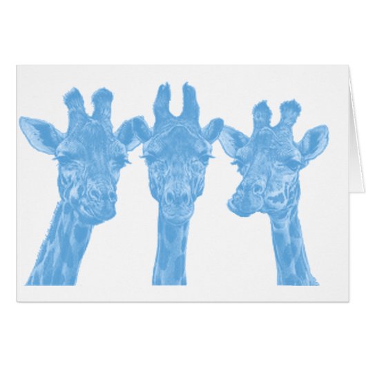 THE SKY GIRAFFES CARDS (Front Horizontal)