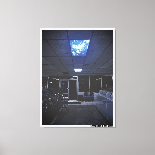 the sky is falling canvas print (Front)