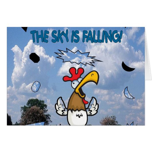 The Sky is Falling!!! Cards (Front Horizontal)