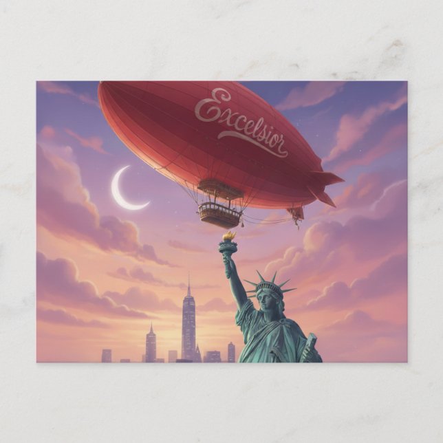 The Sky Is Not The Limit - Graduation Postcard (Front)