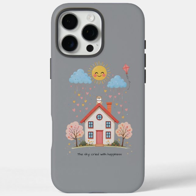 The sky wept with happiness Case-Mate iPhone case (Back)