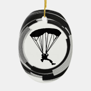 THE SKYDIVING REALM CERAMIC ORNAMENT