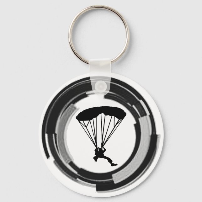 THE SKYDIVING REALM KEYCHAIN (Front)