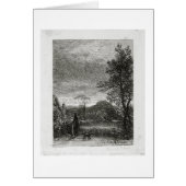 The Skylark (etching) (Front)