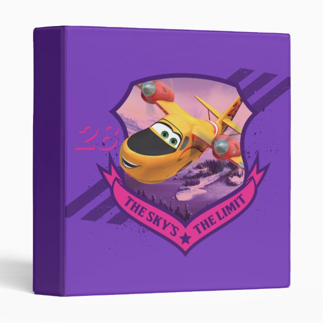 The Sky's The Limit 3 Ring Binder (Front/Spine)