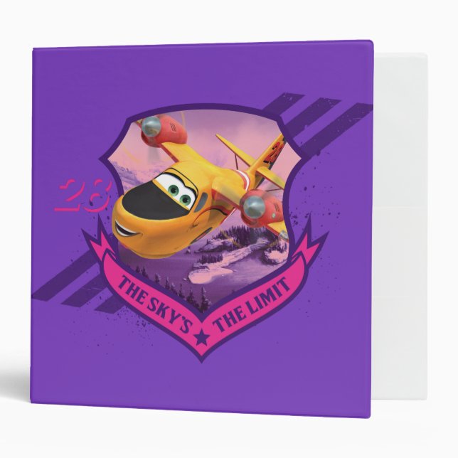 The Sky's The Limit 3 Ring Binder (Front/Inside)