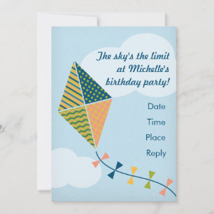 The Sky's the Limit! Party Invitation