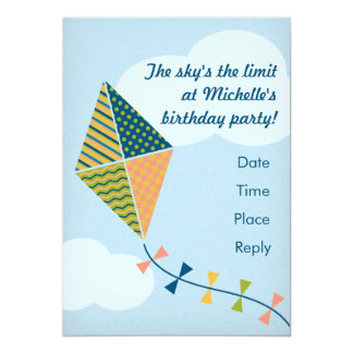 Kite Birthday Party Invitations 5