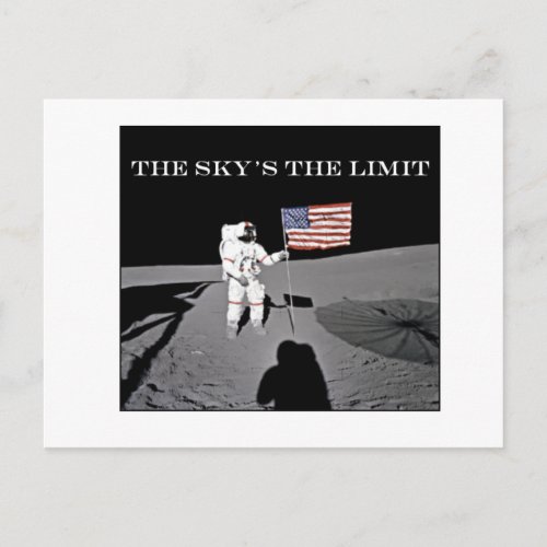 The Skys the Limit Postcard