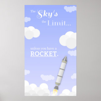 The Sky's the Limit Poster