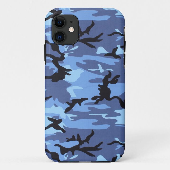 The Sky's the limit Sky Blue Camo Case-Mate iPhone Case (Back)