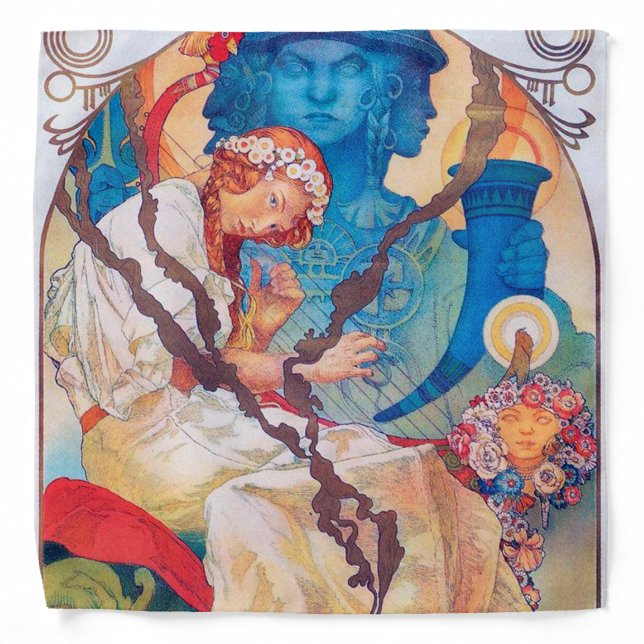 The Slav Epic, Alphonse Mucha Bandana (Front)