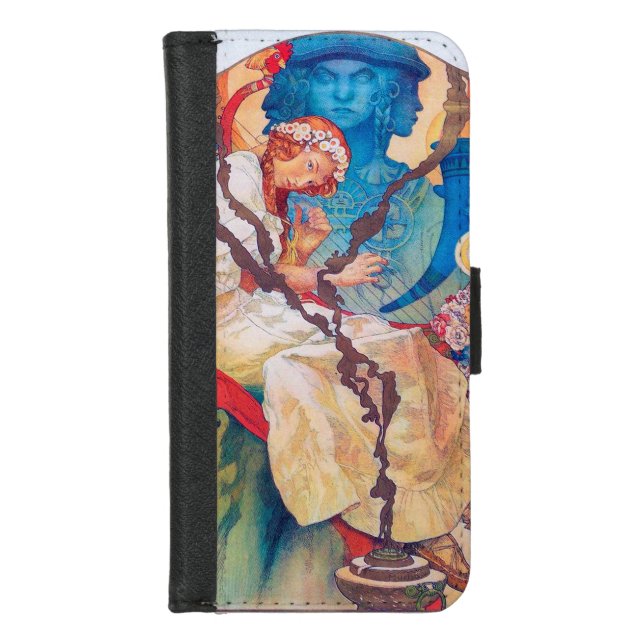 The Slav Epic, Alphonse Mucha iPhone Wallet Case (Front)
