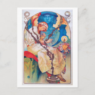 The Slav Epic, Alphonse Mucha Postcard