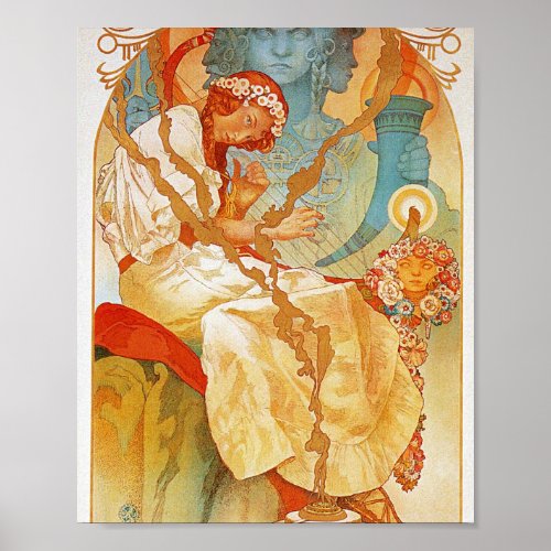 The Slav Epic Alphonse Mucha Poster