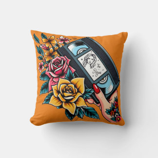 The slayer - VhS Throw Pillow