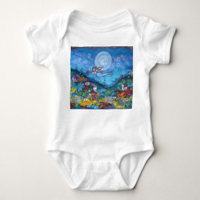 The Sleep Fairy Baby Bodysuit (Front)