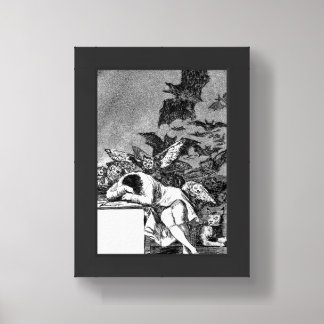 The Sleep Of Reason Produces Monsters, Goya Framed Art