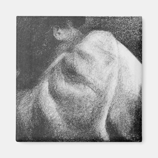 The Sleeper by Georges Seurat Magnet (Front)