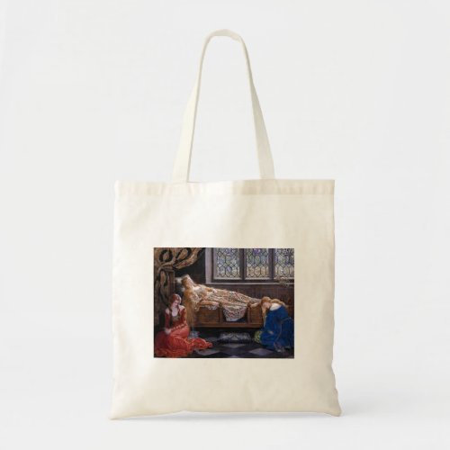 The Sleeping Beauty, c. 1921 by John Collier Tote Bag