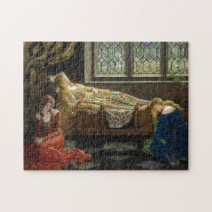 The Sleeping Beauty John Collier Jigsaw Puzzle