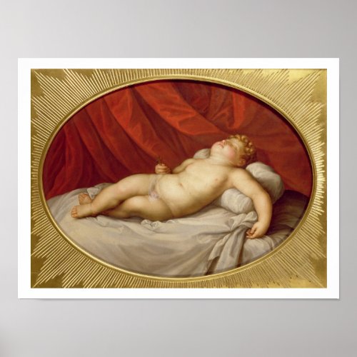 The sleeping Cupid Poster
