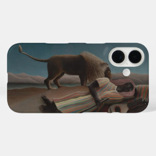 The Sleeping Gypsy by Henri Rousseau, Vintage Art iPhone 16 Case