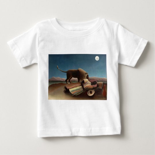 The Sleeping Gypsy, Henri Rousseau Baby T-Shirt
