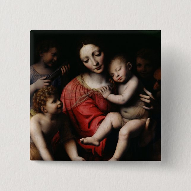 The sleeping Jesus Button (Front)