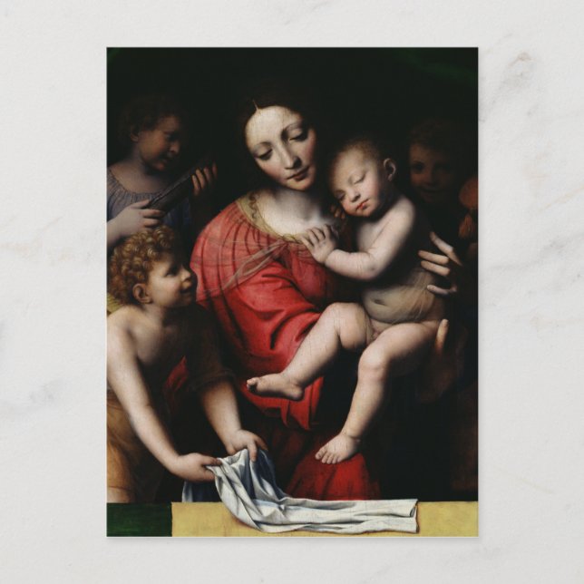 The sleeping Jesus Postcard (Front)