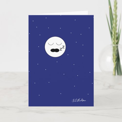 The Sleeping Moon Card