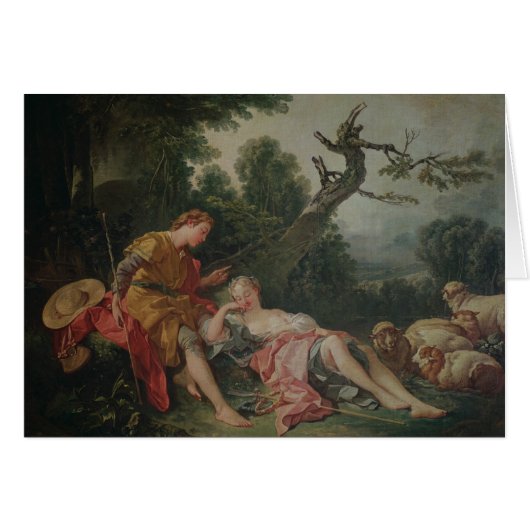 The Sleeping Shepherdess Cards (Front Horizontal)