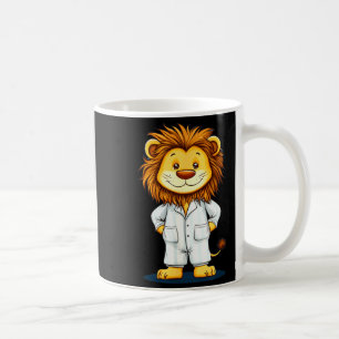 The Sleepy King_ Lion In Pajamas Costume For Boys Coffee Mug