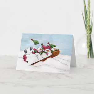 The Sleigh Ride Card