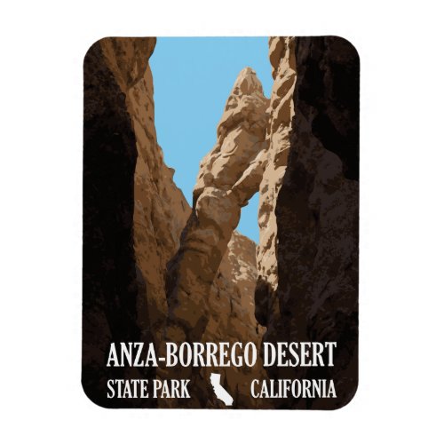 The Slot _ Anza_Borrego Desert State Park Magnet