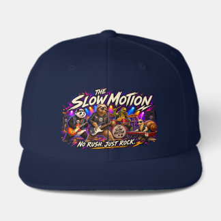 The Slow Motion Funny Animal Rock Band Baseball Ca Visor