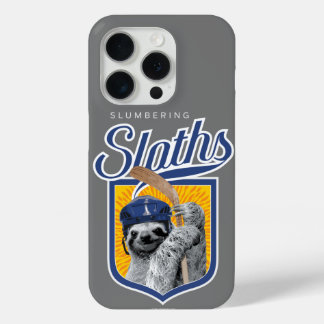 The Slumbering Sloths (Hockey Team) iPhone 15 Pro Case