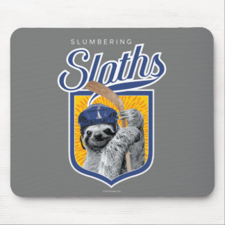 The Slumbering Sloths (Hockey Team) Mouse Pad