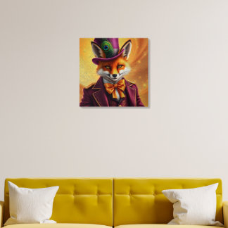 The Sly Fox Diplomat Acrylic Photo Tile