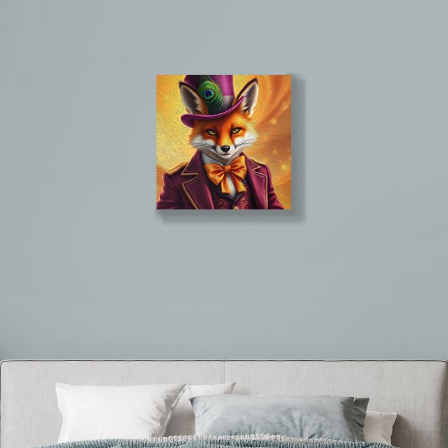 The Sly Fox Diplomat Acrylic Photo Tile (Bedroom)