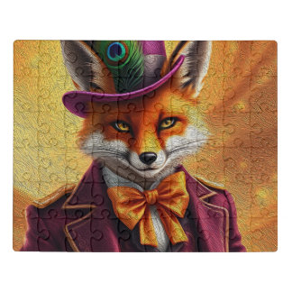 The Sly Fox Diplomat Jigsaw Puzzle