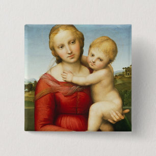 The Small Cowper Madonna, c.1505 (oil on panel) Button