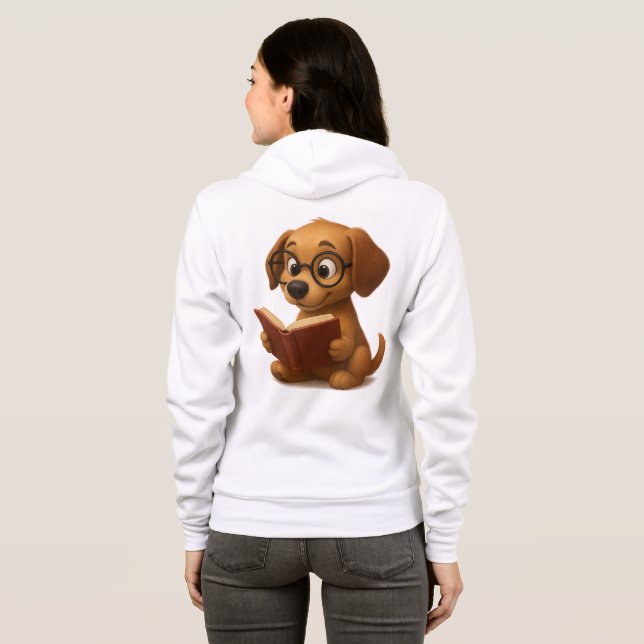  The Smart Dog from the Future  Hoodie (Back Full)