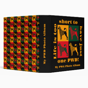 The smart Portuguese water dog  3 Ring Binder